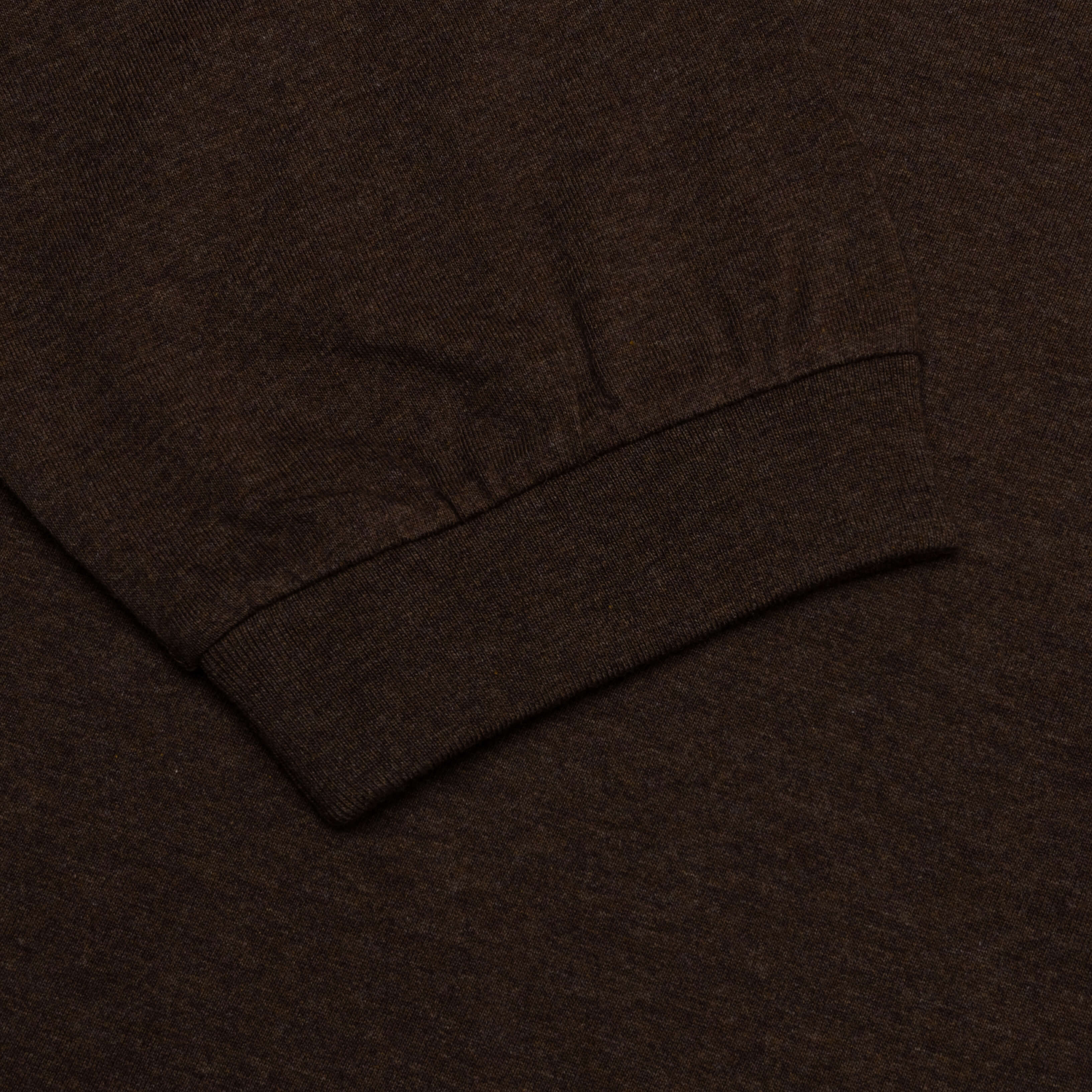 Essentials L S Tee Heather Wood