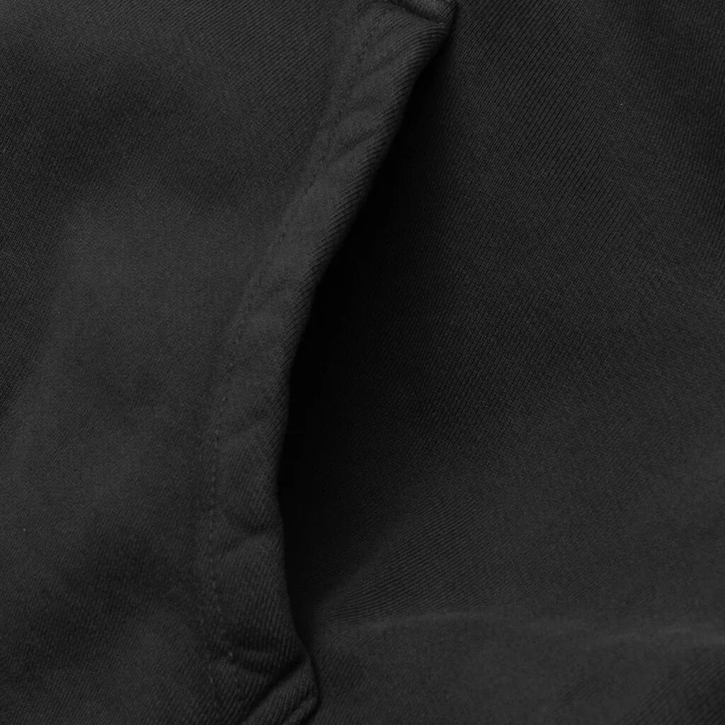 Bay of Angels Yacht Hoodie Vintage Black