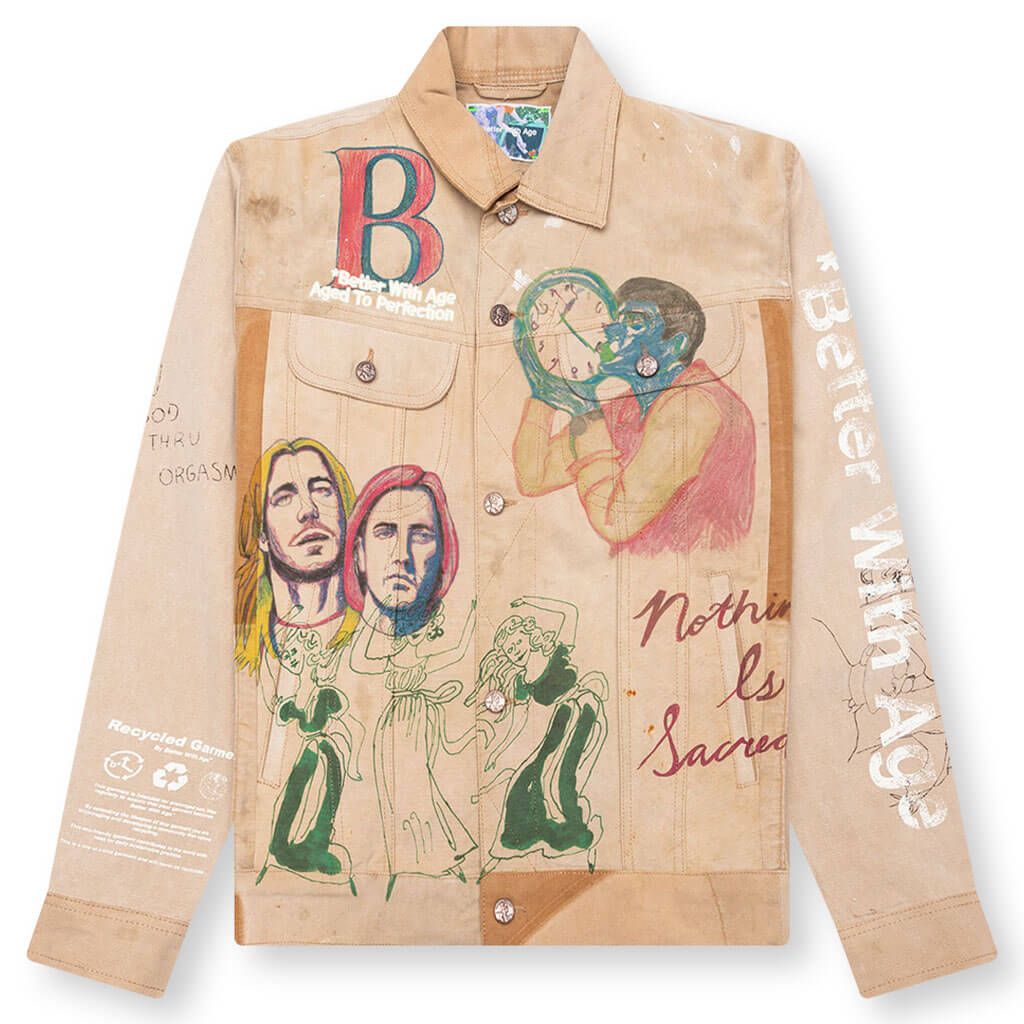 Harrison Reconstructed Trucker Jacket Multi