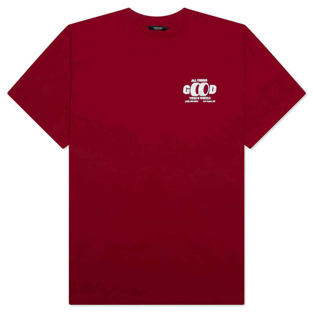 ATG Tires Tee Red