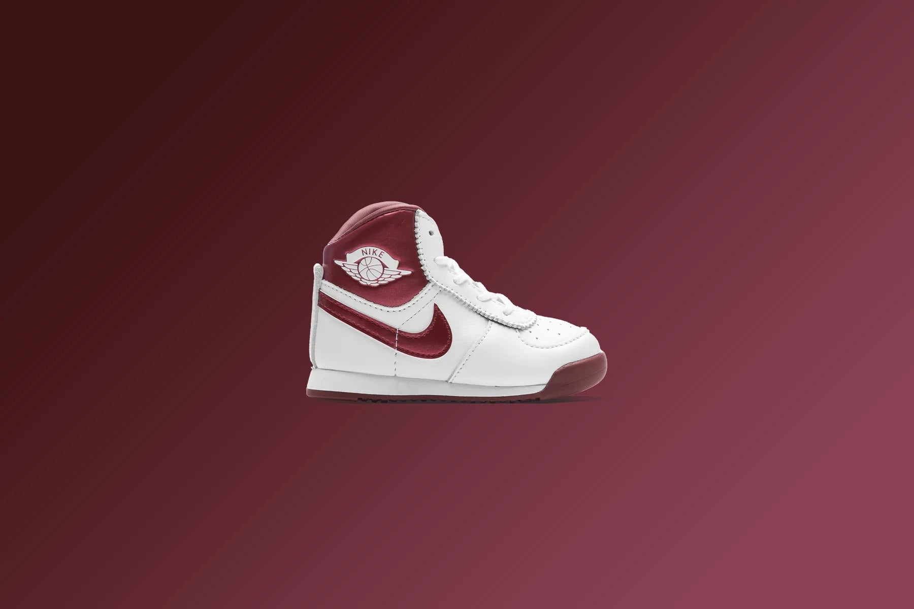 Air Jordan 1 High Retro 85 Metallic Burgundy TD White Team Red White