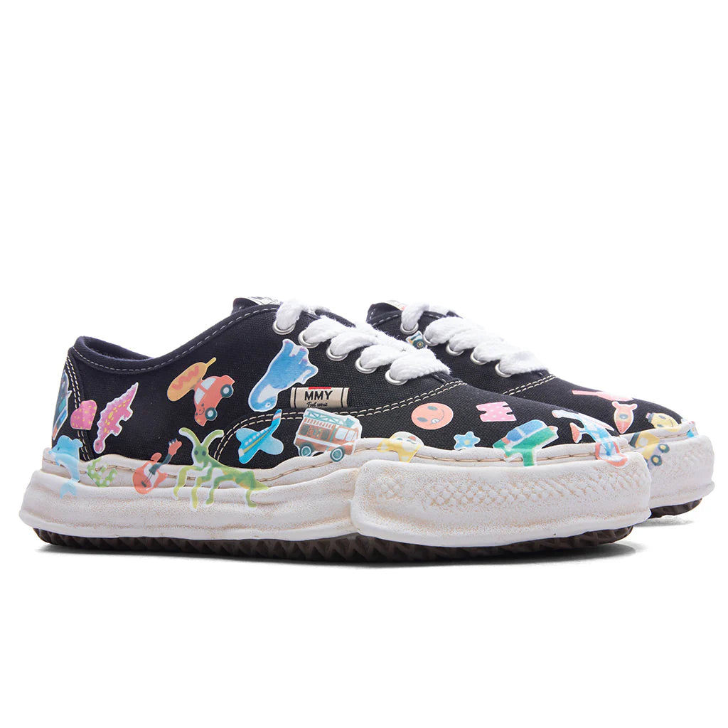 Baker Low OG Sole Canvas Stickers Print Black
