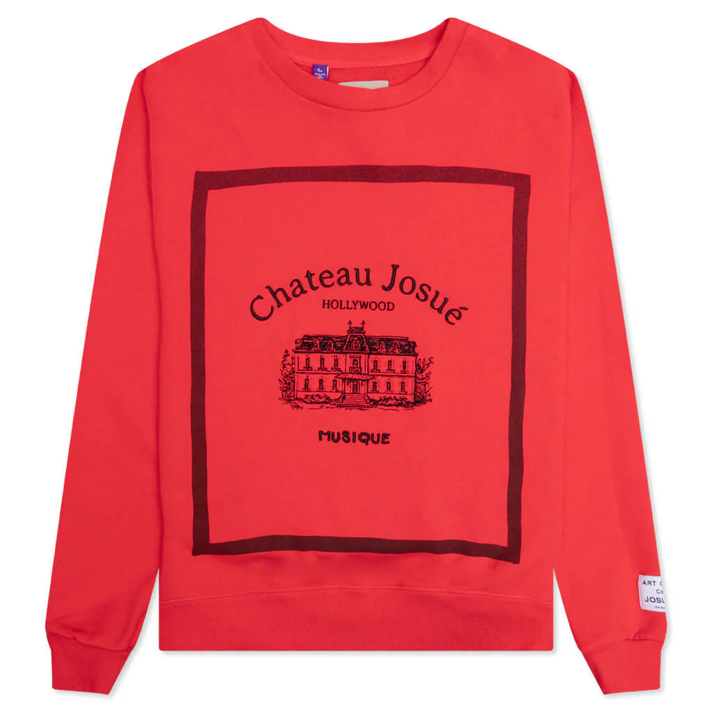 Musique Crewneck Red