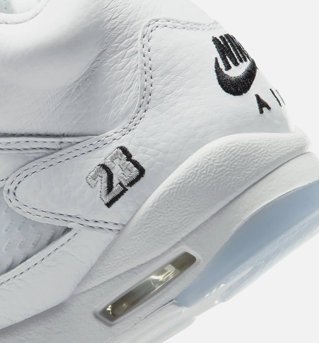 Air Jordan 5 Retro OG White Metallic Grade School Lifestyle Shoe White Black Metallic Silver Free Shipping
