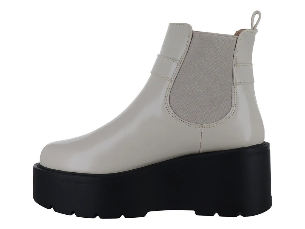 Botines Solie Neutro con Plataforma para Mujer