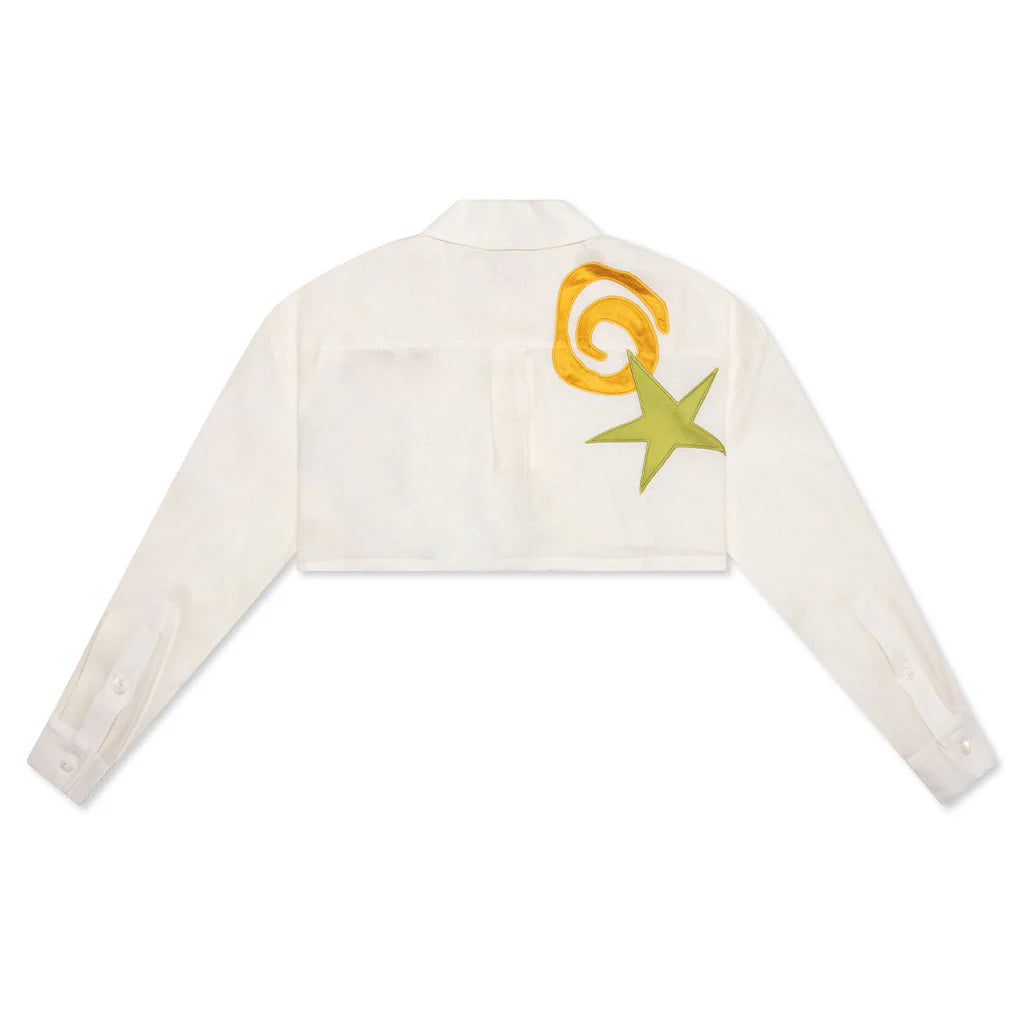 Womens Marni x No Vacancy Inn Shirt Limestone
