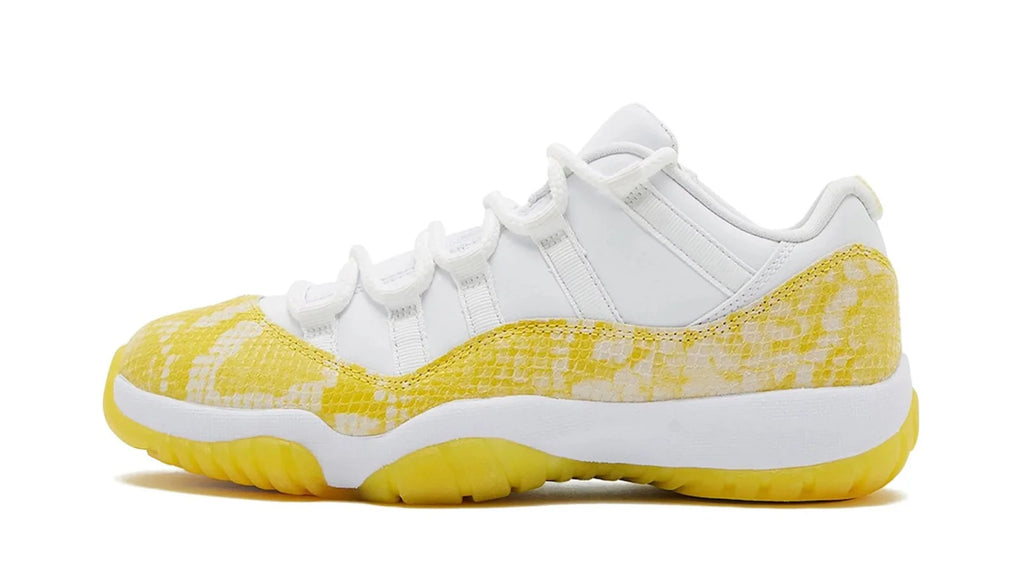 AIR JORDAN 11 LO WMNS Yellow Snakeskin