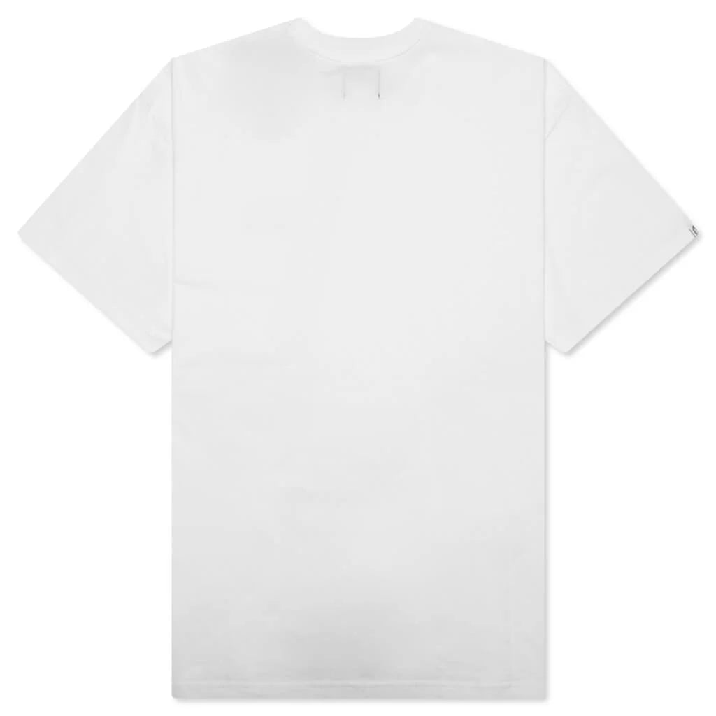 BB Small Arch S S Knit Bleach White