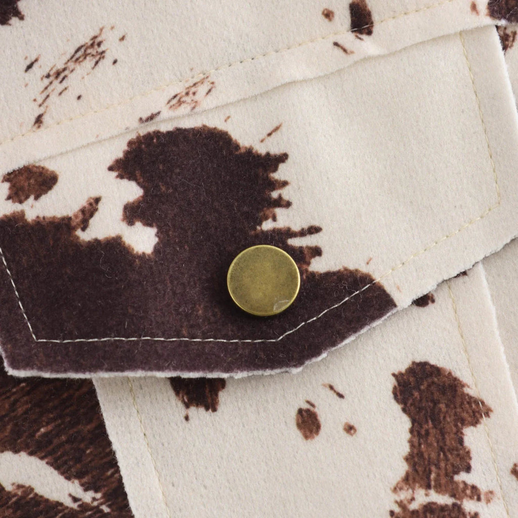 Jaqueta Cow Print