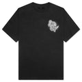 Crystal Burst Ma Swirl O S Tee Black
