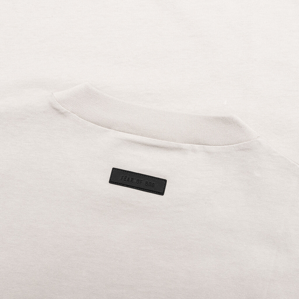 Essentials L S Tee Silver Cloud