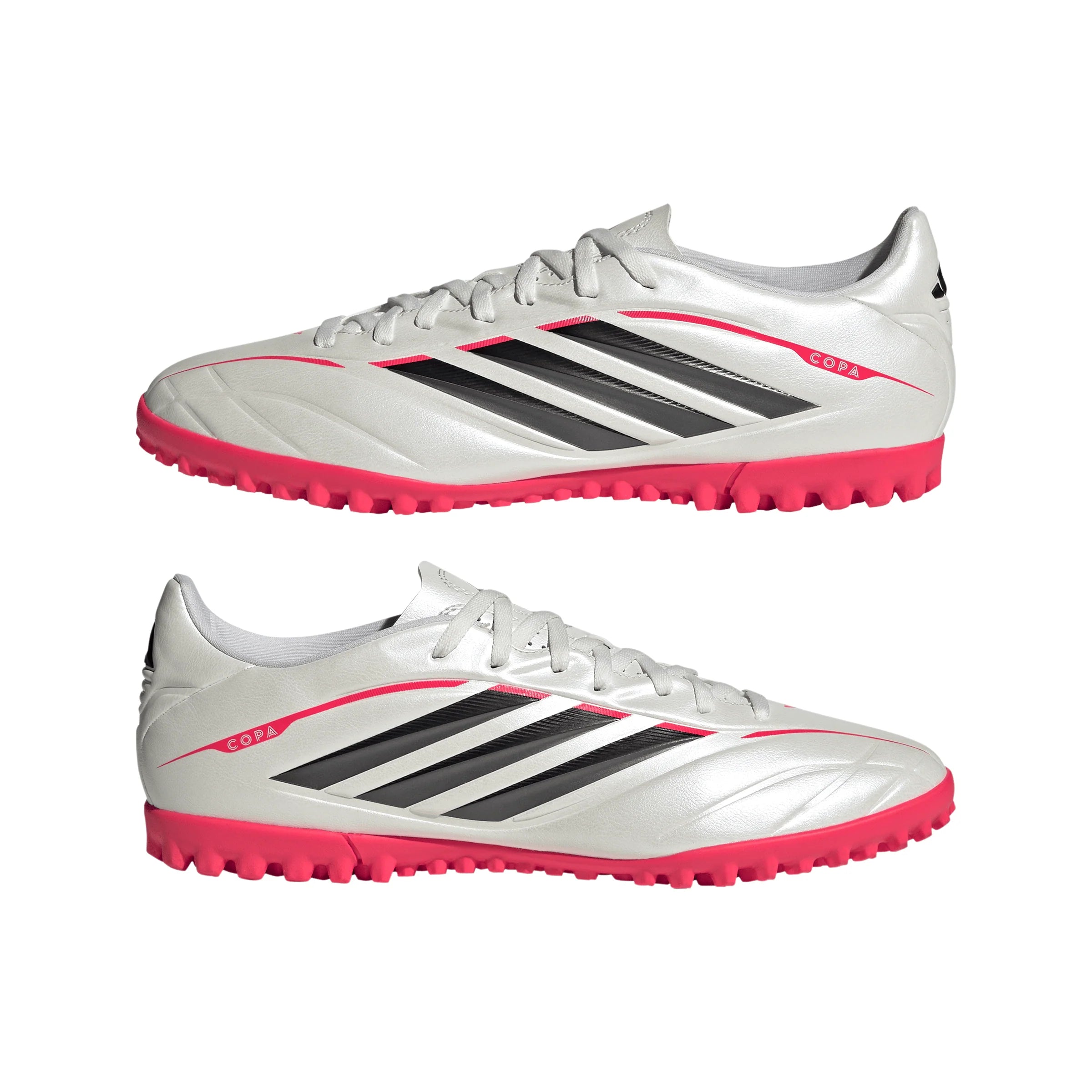 adidas Copa Pure IV Club TF Turf Mens Soccer Cleats Zero Metal Black Lucid Red