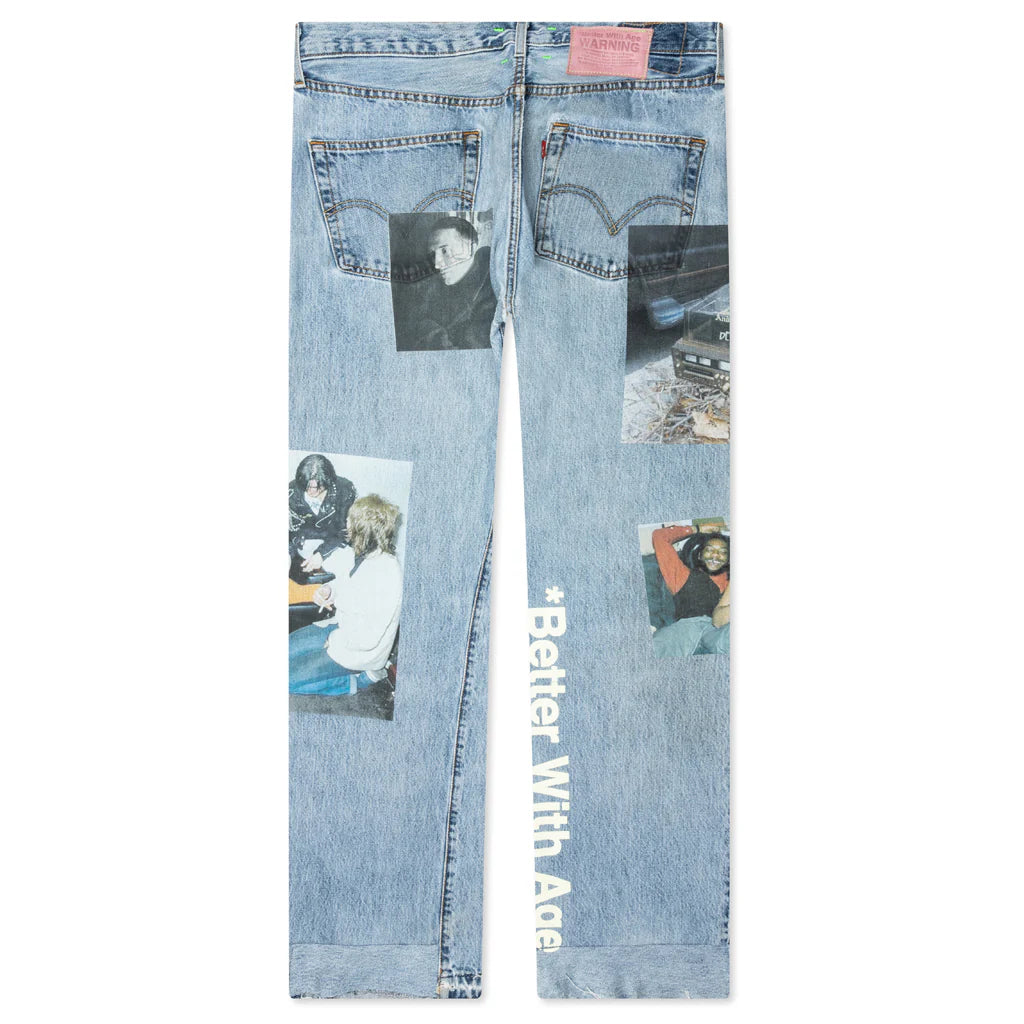 Tabloid Denim Pants Indigo