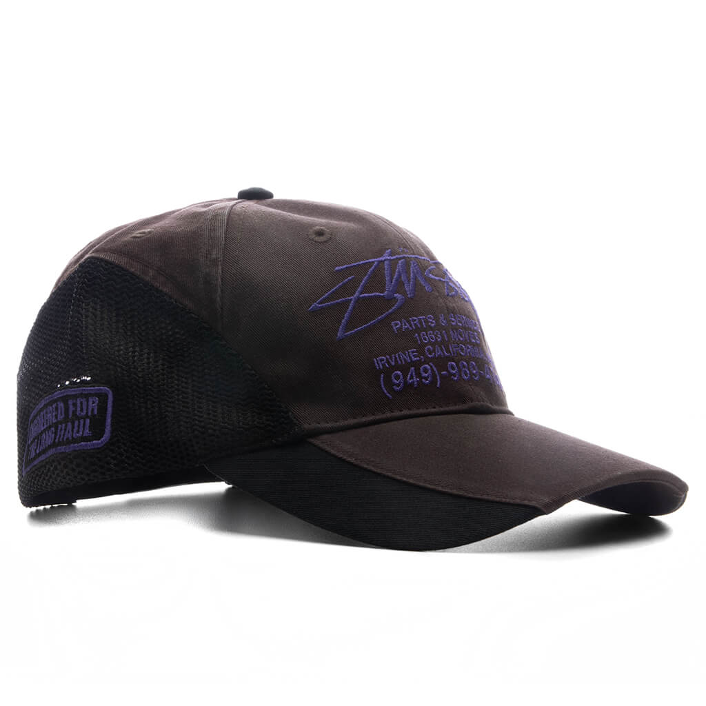LP Service Mesh Strapback Cap Brown