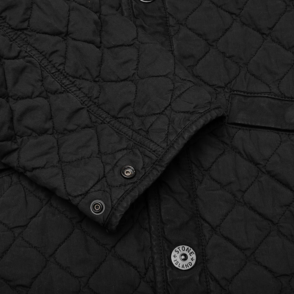 Light Quilted Jacket Black