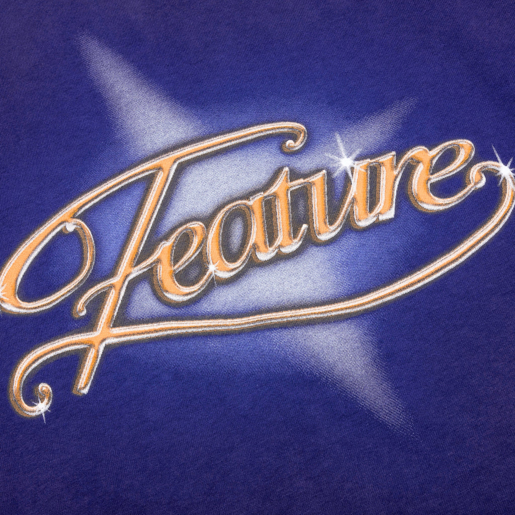 Shimmer Tee Dazzling Blue