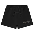 Kids Fleece Soccer Short Jet Black