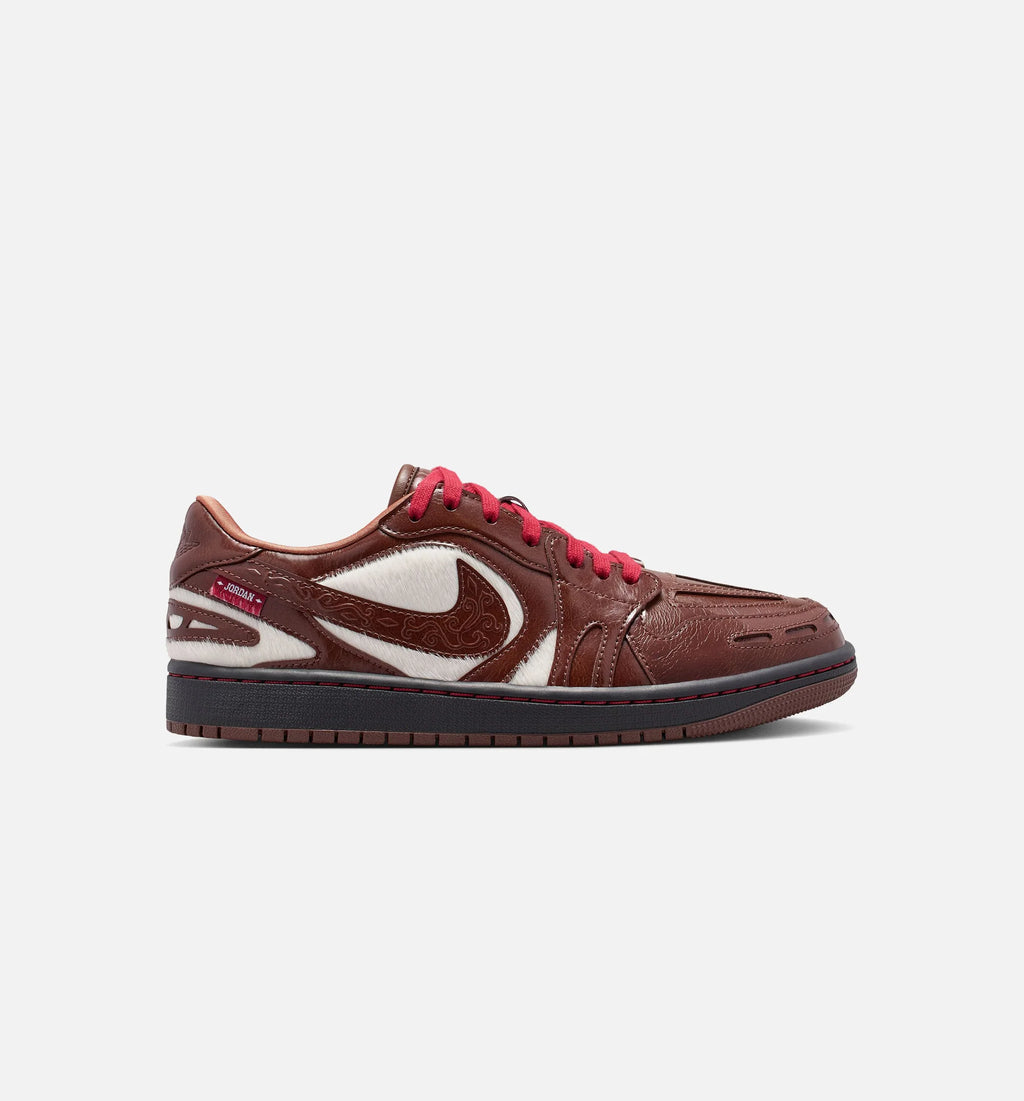 Air Jordan 1 Low Lunar New Year Womens Lifestyle Shoe Light Chocolate Light Chocolate Black