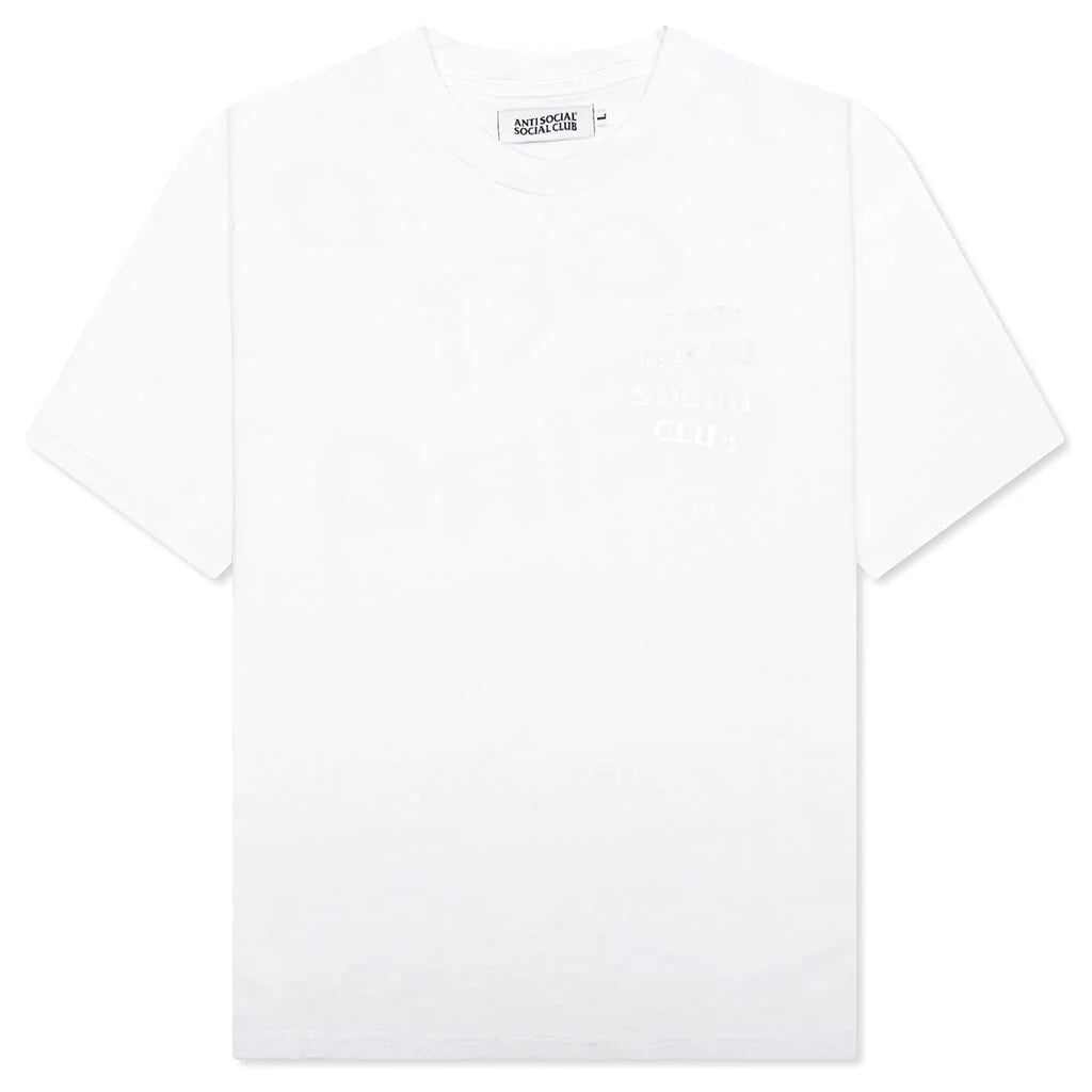 Get Weird Hologram Tee White