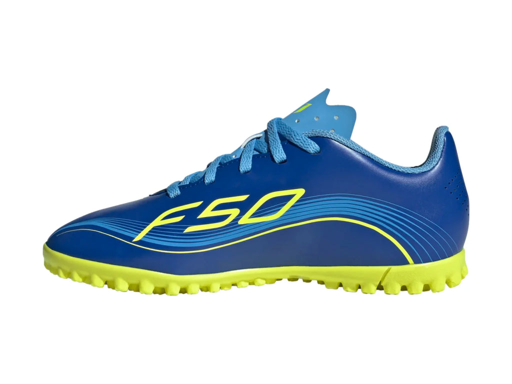 Tenis de Fútbol Adidas F50 Messi Club Azul para Niño