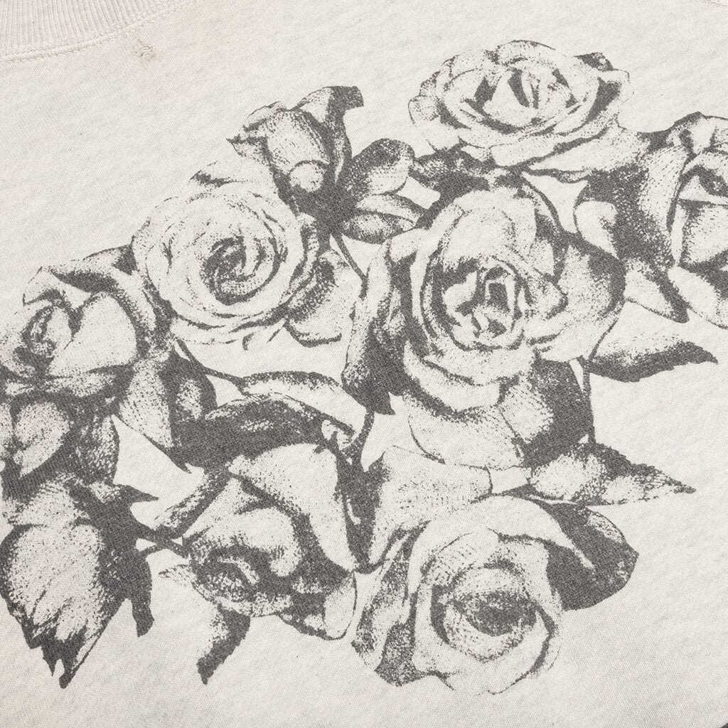 Rose Crewneck Grey