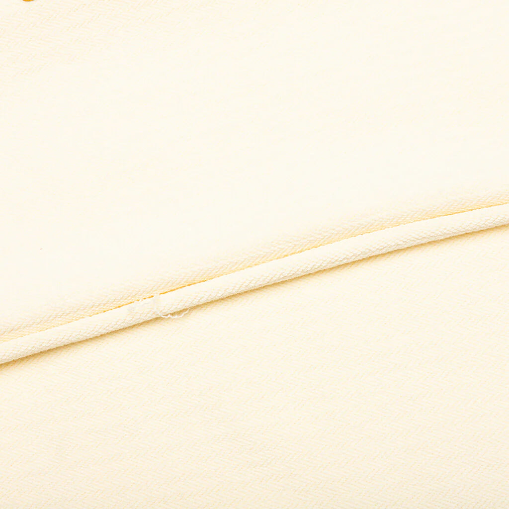 Association Herringbone Crew White