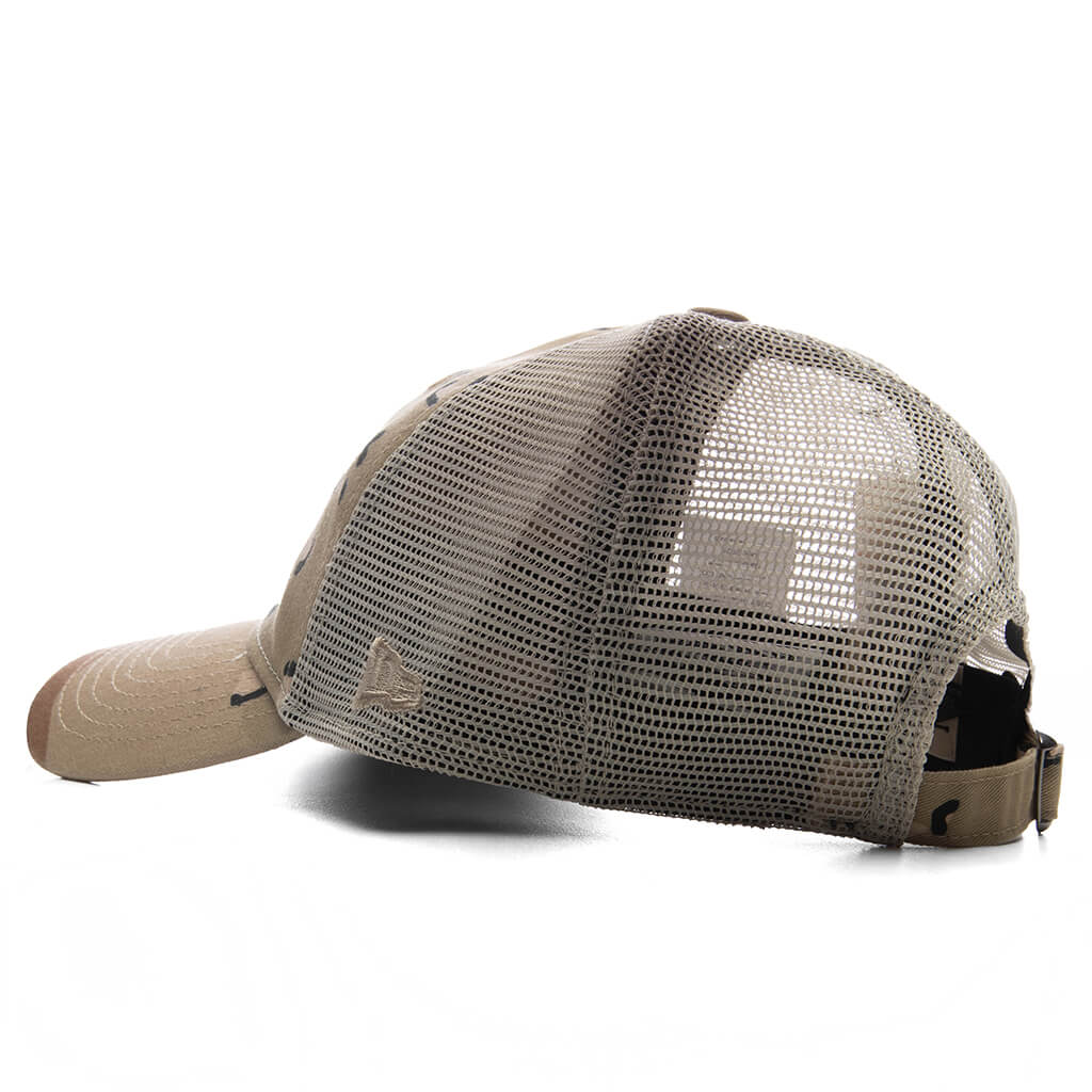 Stüssy x New Era 9TWENTY SS Link Trucker Desert Camo