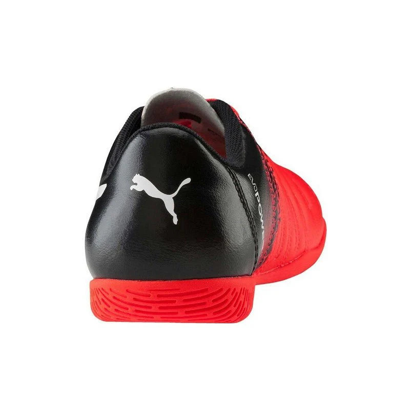 PUMA Kids Evopower 43 Tricks IT Indoor Boots JR Red White Black