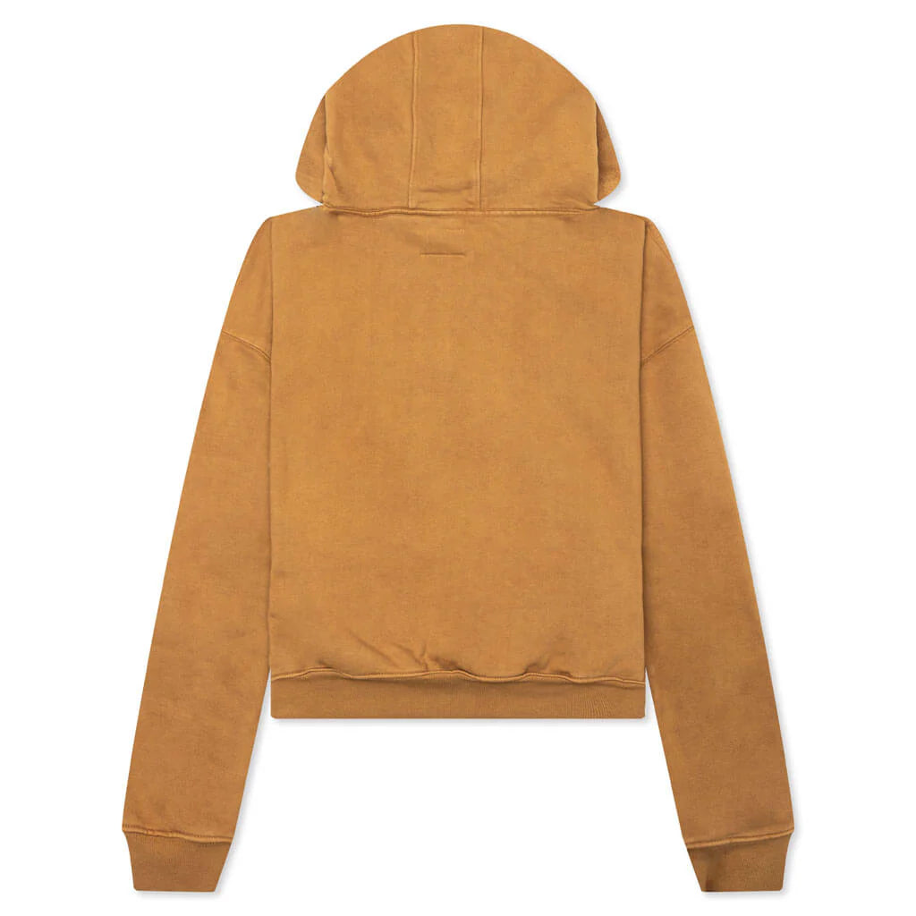 Cropped Desert Valley Hoodie Camel