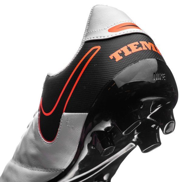 Nike JR Tiempo Legend IV FG Firm Ground Soccer Cleats Pure Platinum Silver