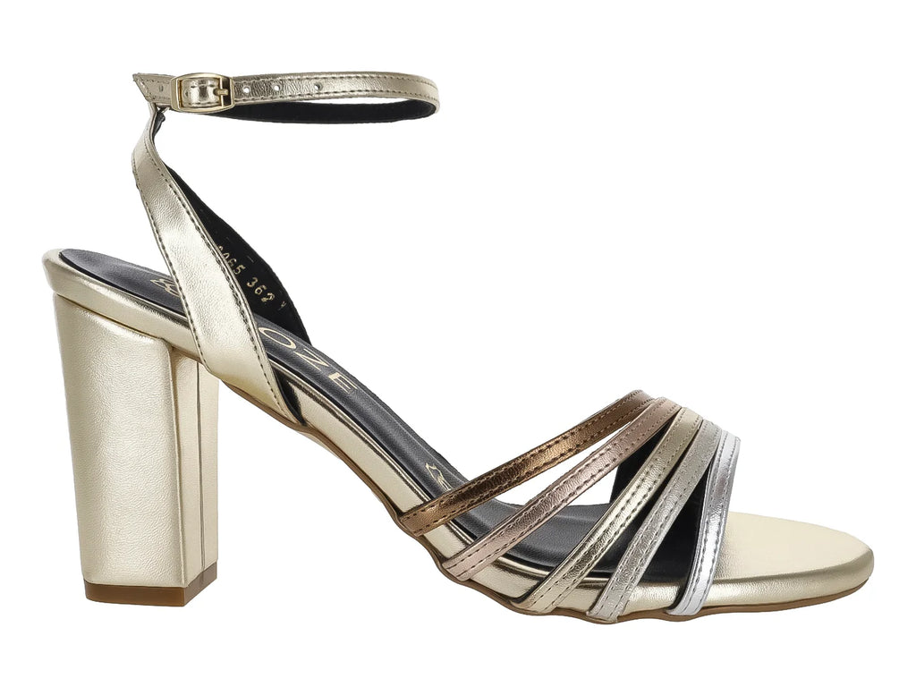 Sandalias ROZE Dorado para Mujer