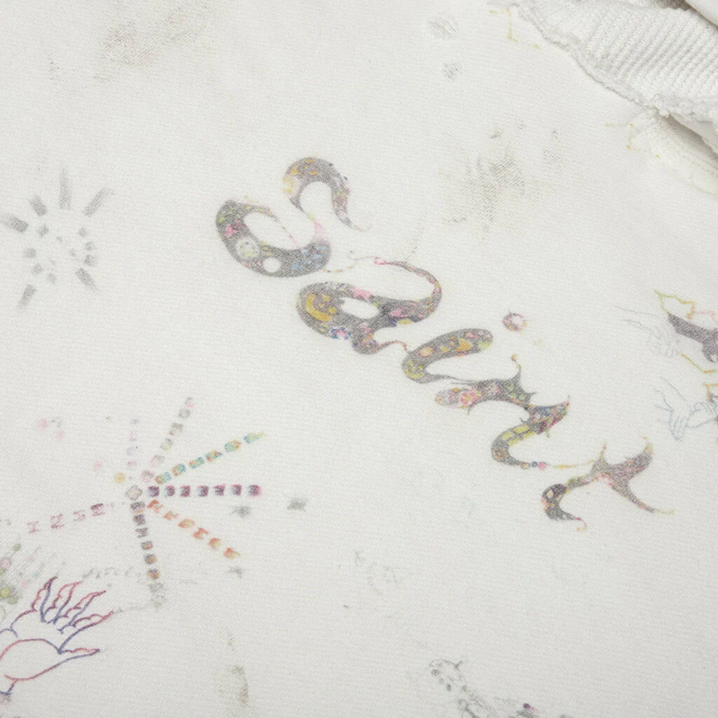 Saint M6 x COCO Double Face Hoodie White