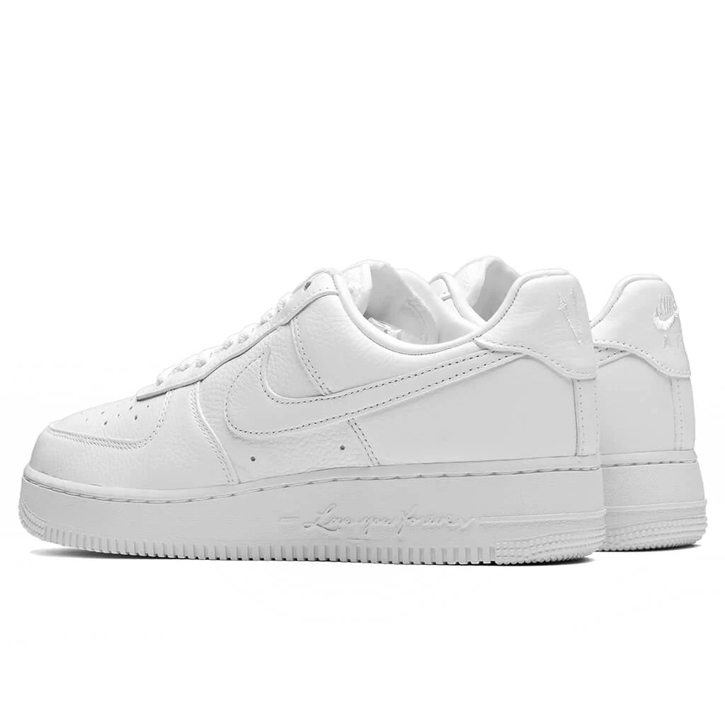 Nike x NOCTA Certified Lover Boy Air Force 1 Low White White