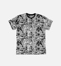 Gray Spatter Tee Mens T Shirt Gray