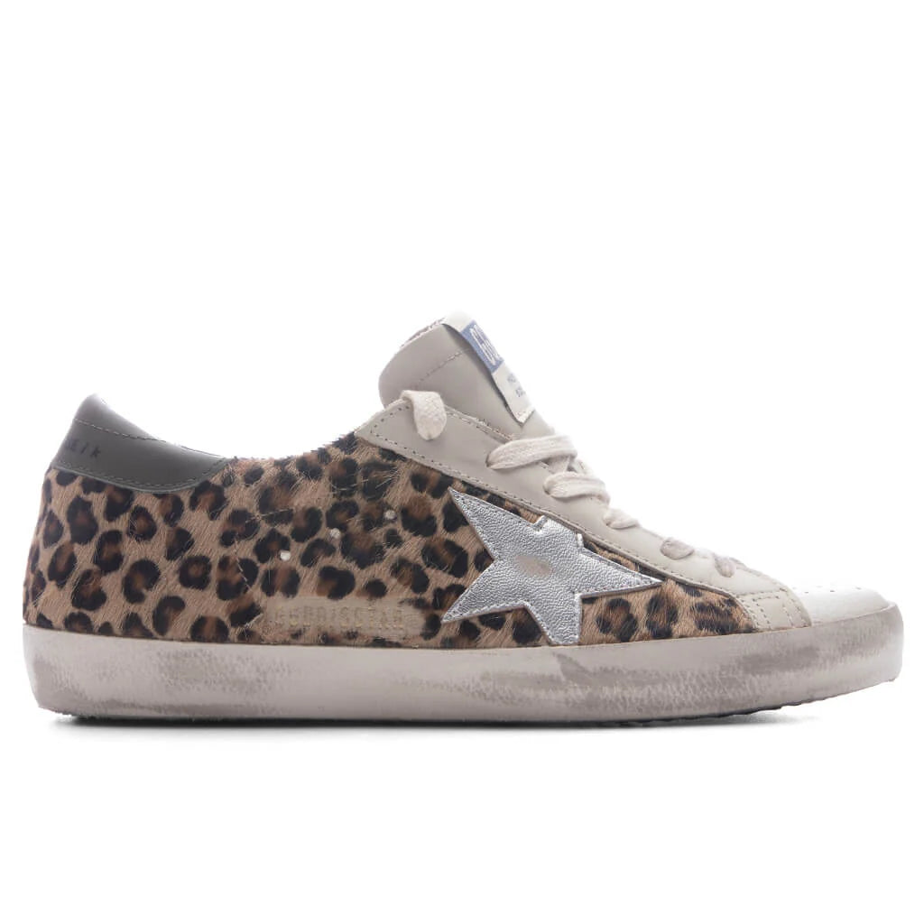 Womens Super Star Beige Brown Black Silver Olive