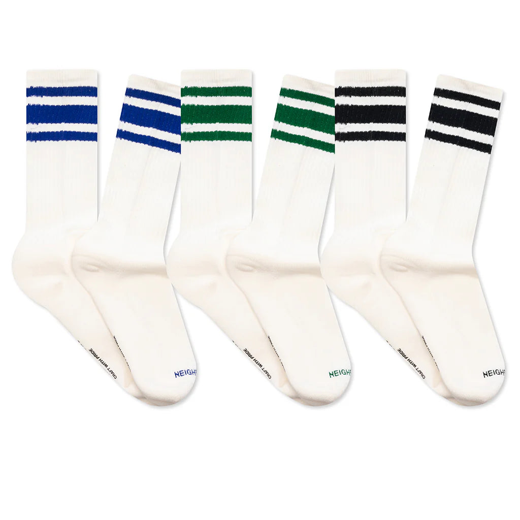 Classic 3 Pack Socks White
