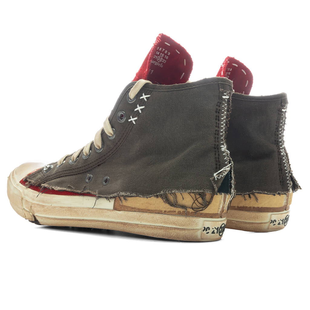 Love To Death Sneakers Red Brown