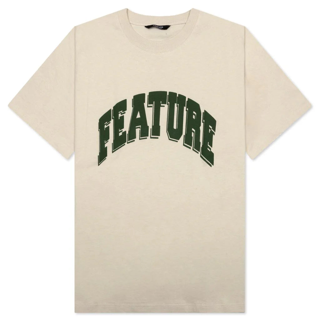 Collegiate Arch Tee Oatmeal
