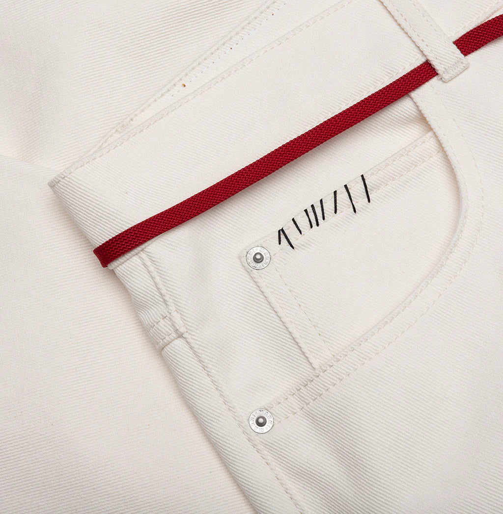 Drawstring Trousers Lily White