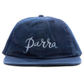 Scripted 6 Panel Hat Navy Blue