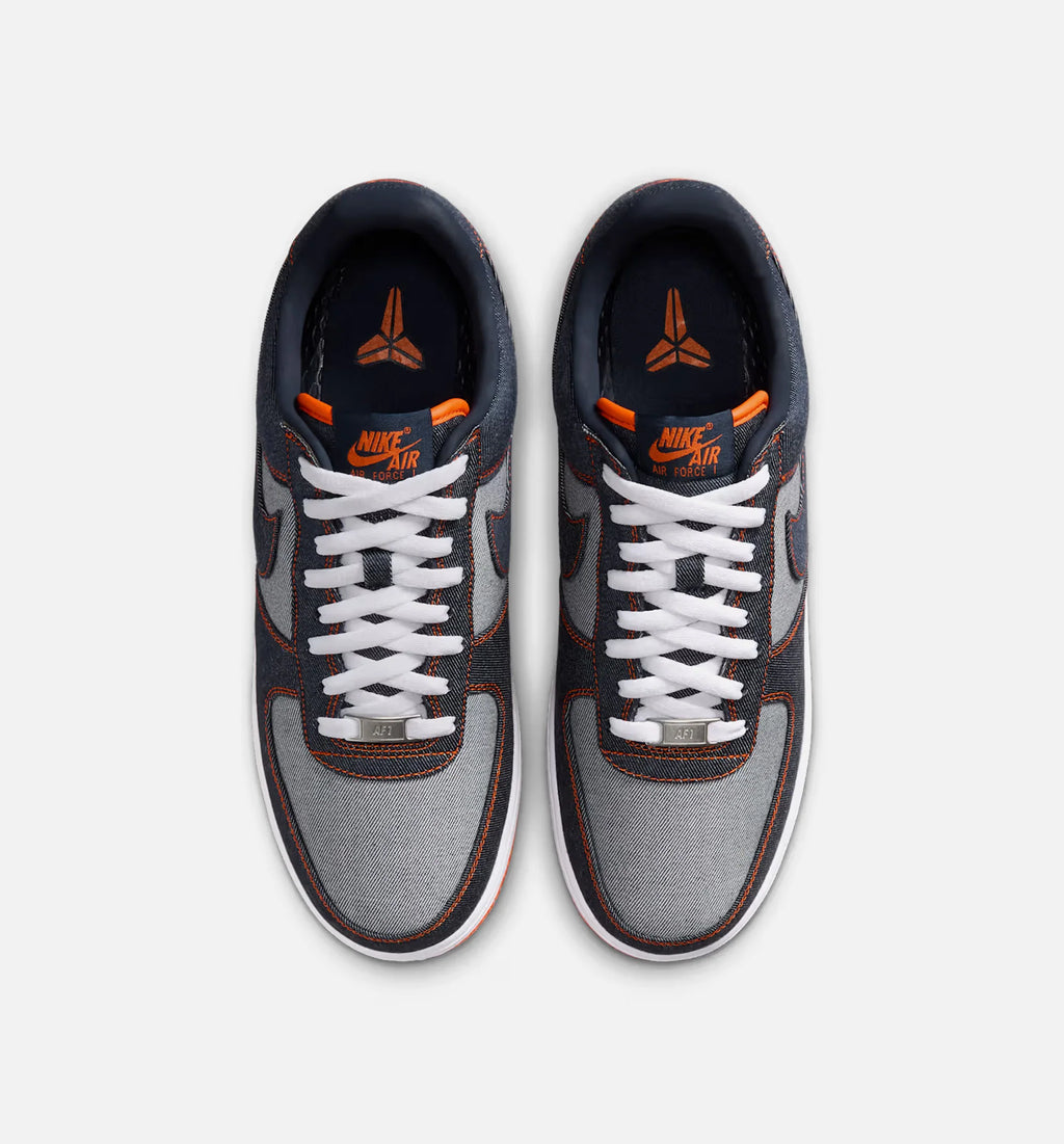 Air Force 1 Low Protro Obsidian And White Mens Lifestyle Shoe Obsidian Safety Orange White