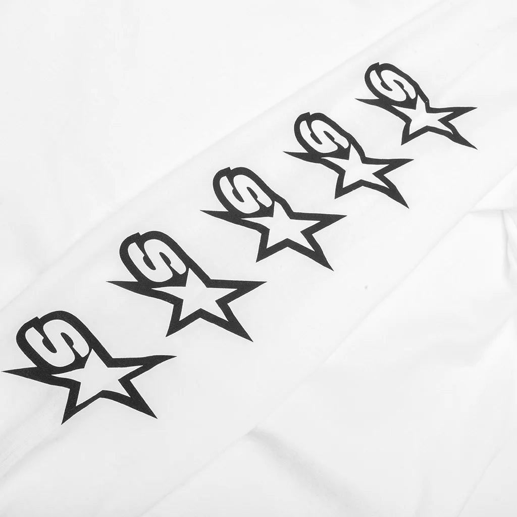 Speedway L S Tee White