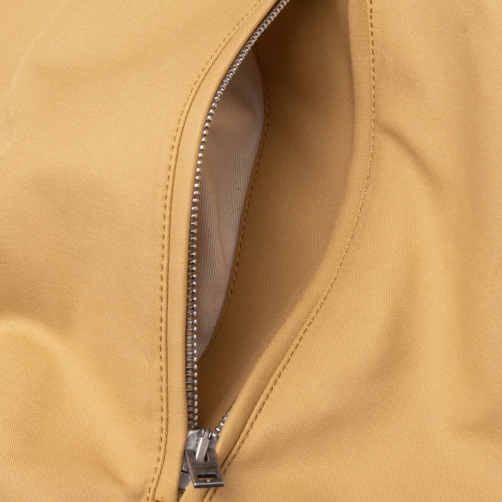Double Cotton Satin Jacket Sand Beige