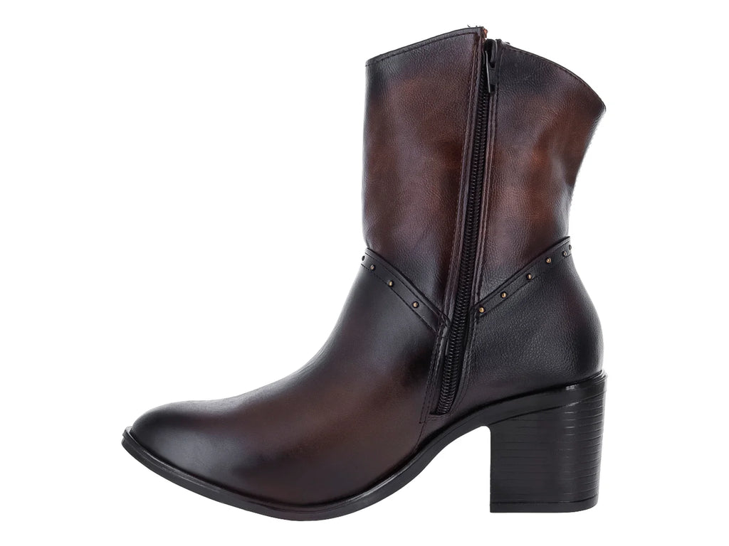 Botas Luna Rosa Café para Mujer