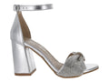 Sandalias Mirlo Plata para Mujer