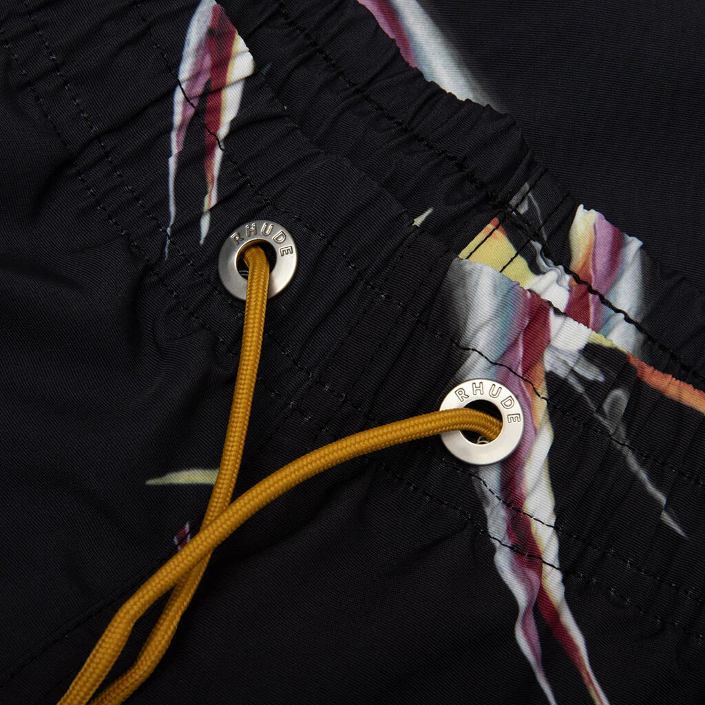 Rhude Regatta Club Hawaiian Swim Short Multi White