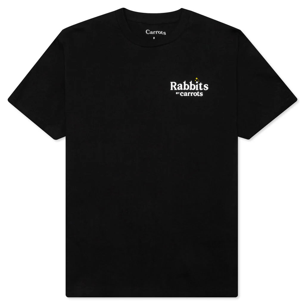 Feature x Carrots x Freddie Gibbs Rabbit Hat Tee Black