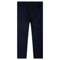 Silk Floral Jacquard Pants Navy