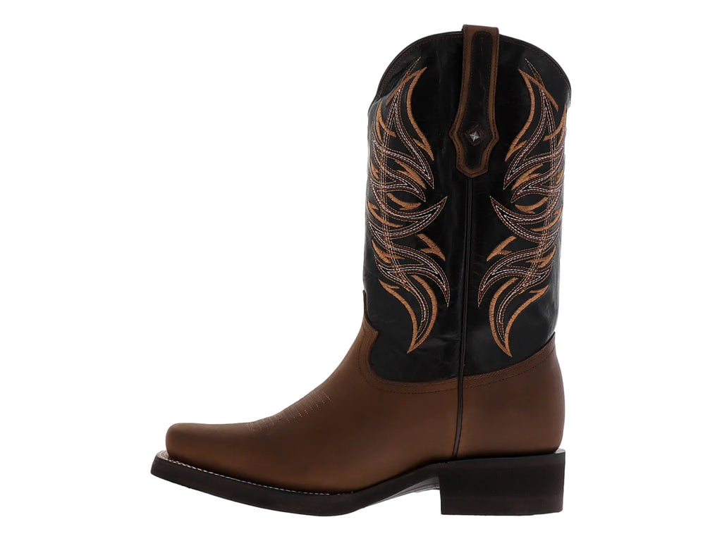 Botas Vaqueras Rio Grande Crazy Tan para Hombre