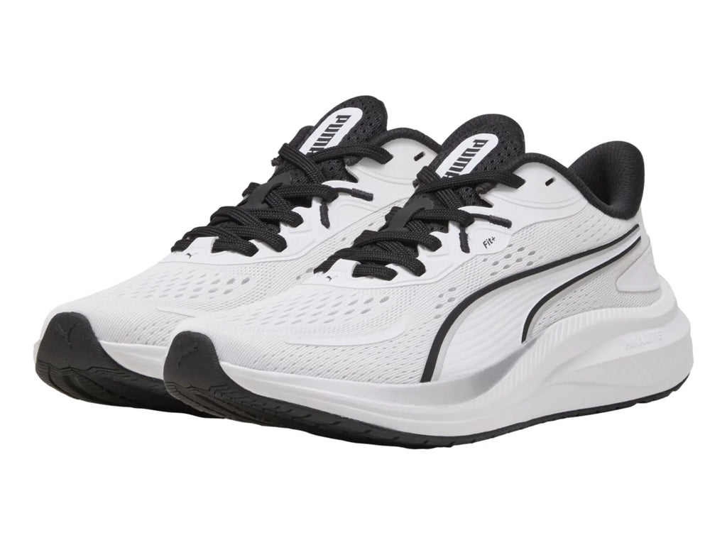 Tenis Puma Skyrocket Lite 2 Blanco y Plata para Hombre